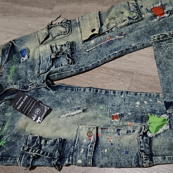 🔥CARGO JEANS💯 - Picture 4 of 7